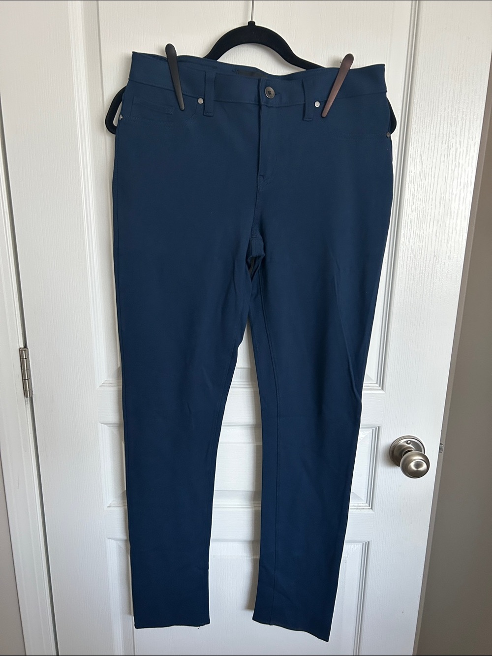 Calvin Klein Jeans Navy Skinny Trousers for Women